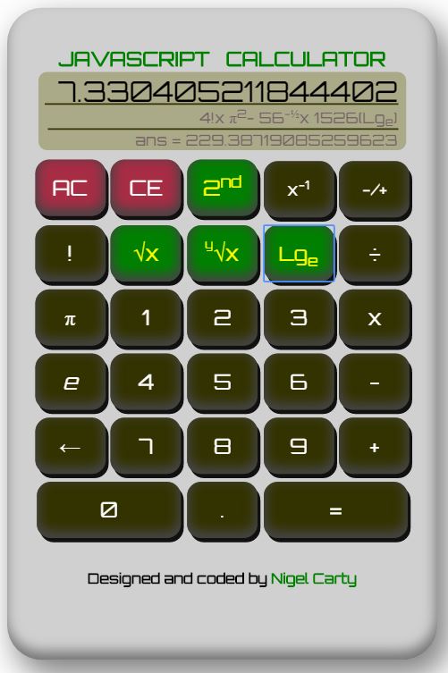 Calculator Application Thumbnail